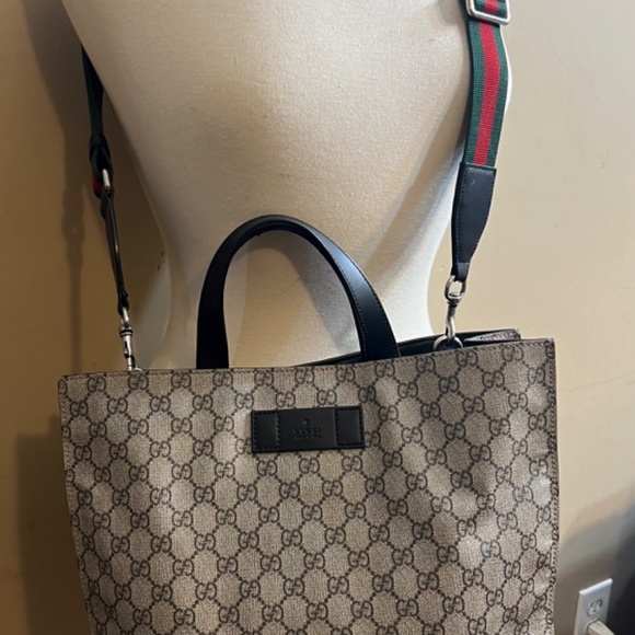 Authentic Gucci gg soft satchel tote - Picture 5 of 16